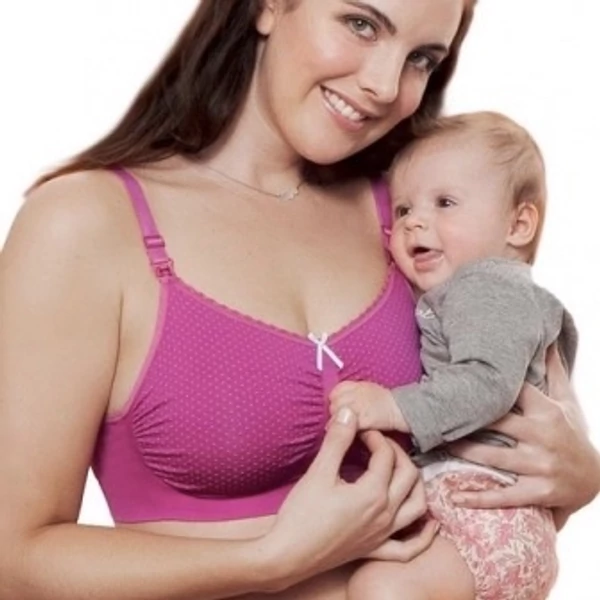 Anita Seamless szoptatós top - pink