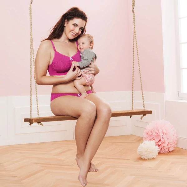Anita Seamless szoptatós top - pink