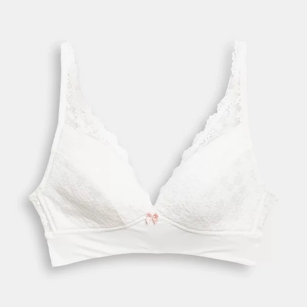 Esprit Dackota merevítő nélküli melltartó - ekrü