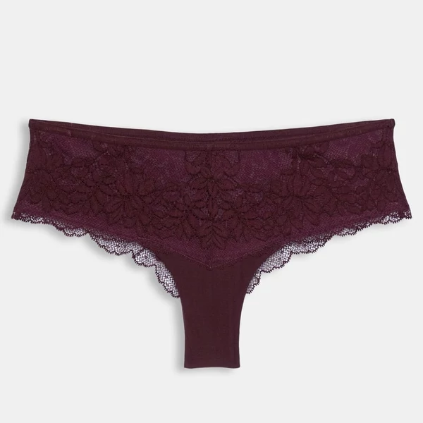 Esprit Seasonal Lace féltanga - Bordó