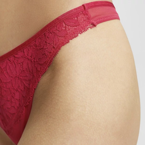 Esprit Seasonal Lace tanga - Pink Fuchsia