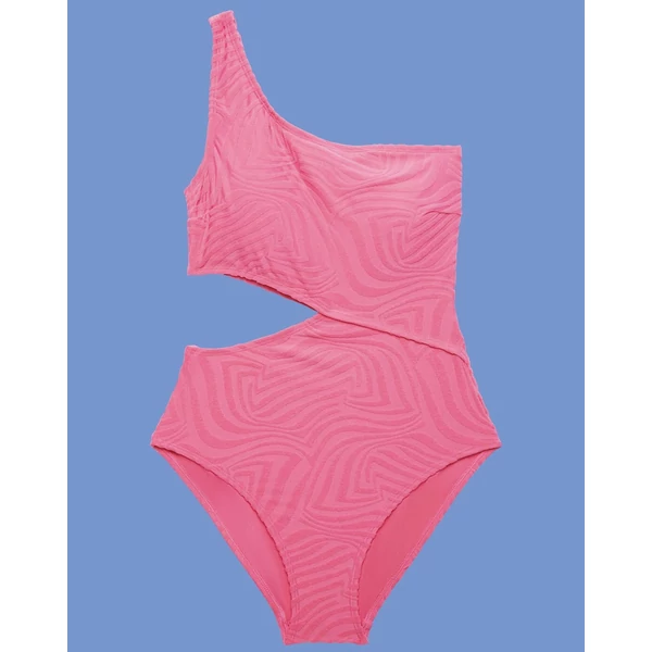 Esprit Alba Beach pink egyrészes fürdőruha