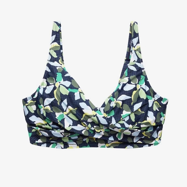 Esprit zöld mintás merevítős extra bikini