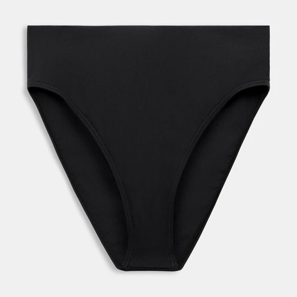 Esprit magas derekú bikinialsó - fekete