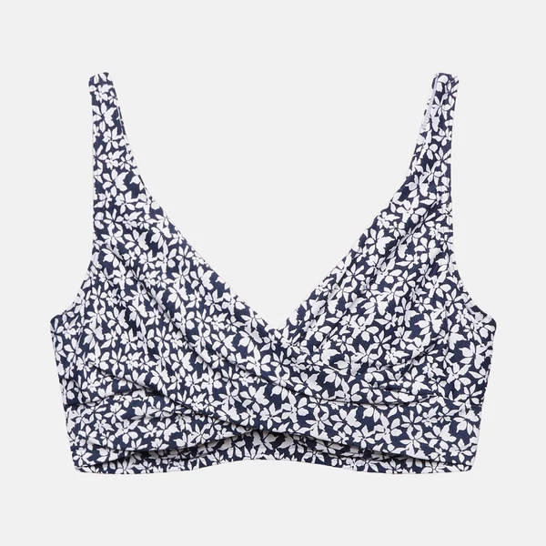Esprit kék virágos merevítős extra bikini