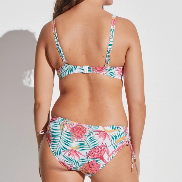 Gisela 22 merevítős bikini - trópusi virágos