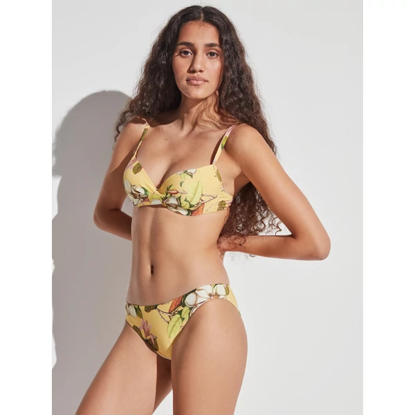 Gisela 22 sárga virágos bikini