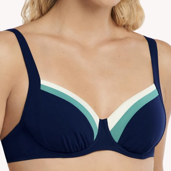Lisca Saint Tropez merevítős bikinifelső - éjkék