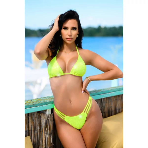 Nicy Design Costa Rica bikini - neon sárga