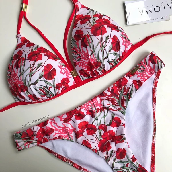 Paloma 20 bikini 1002 - pipacsos