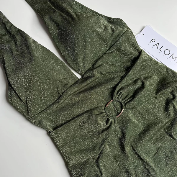 Paloma 23 egyrészes fürdőruha 304 - zöld lurex