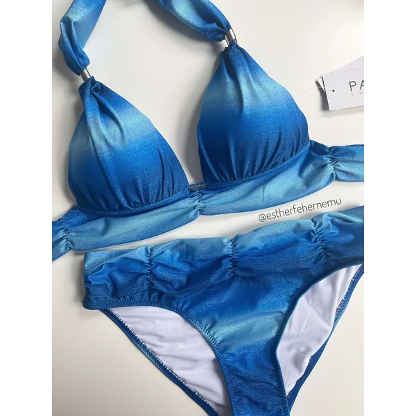 Paloma 25 bikini 1002 - kék lurex