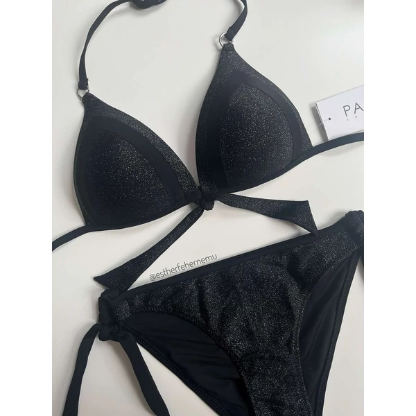 Paloma 25 bikini 1005 - fekete lurex