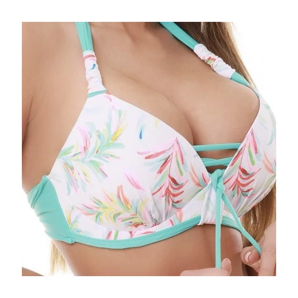 Pyramid Raguza bikini - türkiz leveles