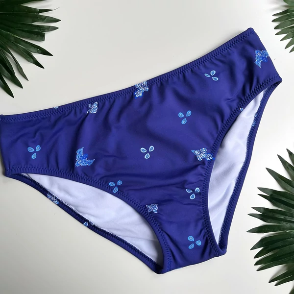 Yaffa Maja tankini - kék-fehér mintás
