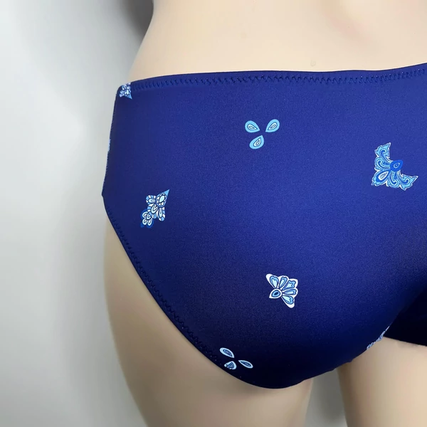 Yaffa Maja tankini - kék-fehér mintás
