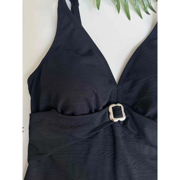 Yaffa Szonja tankini - Fekete mintás