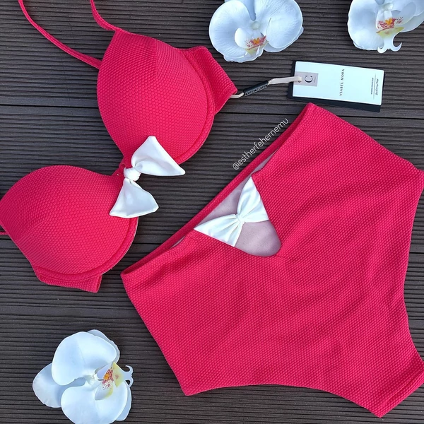 Ysabel Mora 20 Floral magasderekú bikini