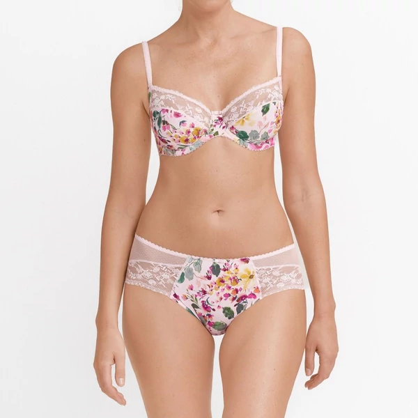 Felina Conturelle Floral Night merevítős melltartó - Milkshake