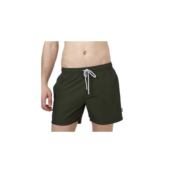 John Frank férfi fürdőnadrág - Khaki