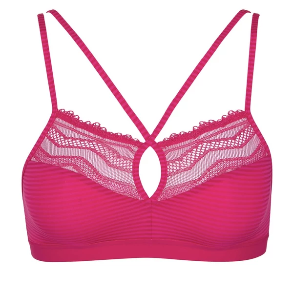 Lisca Cheek Fantasy Bralette - málna