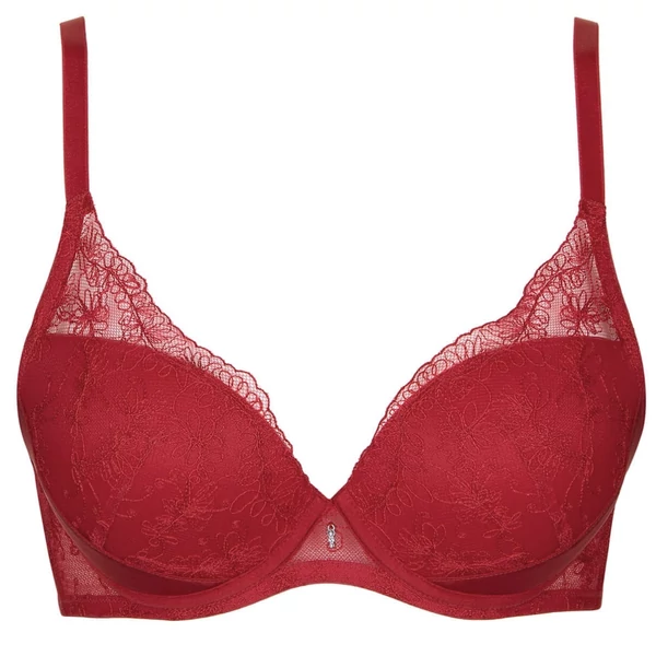 Lisca Gemma push up melltartó - piros