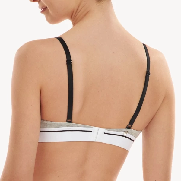 Lisca Cheek Youthful merevítő nélküli push up melltartó - Stone Grey
