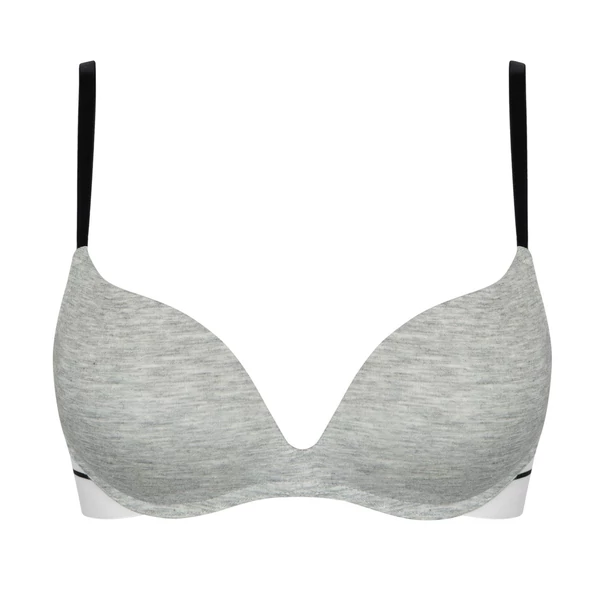Lisca Cheek Youthful merevítő nélküli push up melltartó - Stone Grey