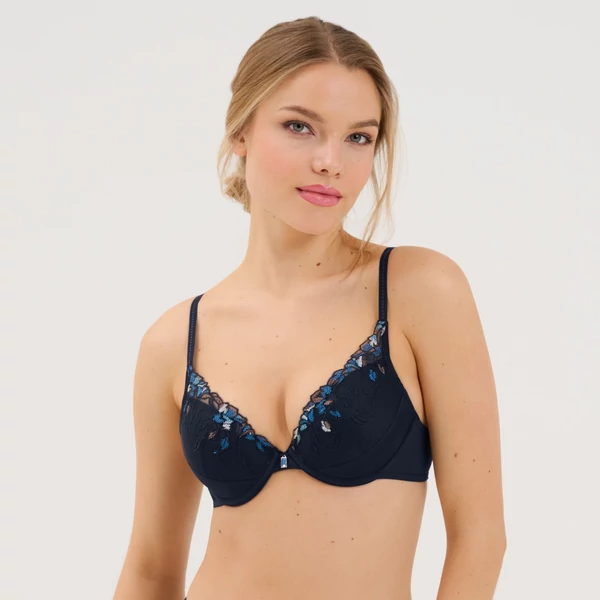 Lisca Mirabelle push up melltartó - kék
