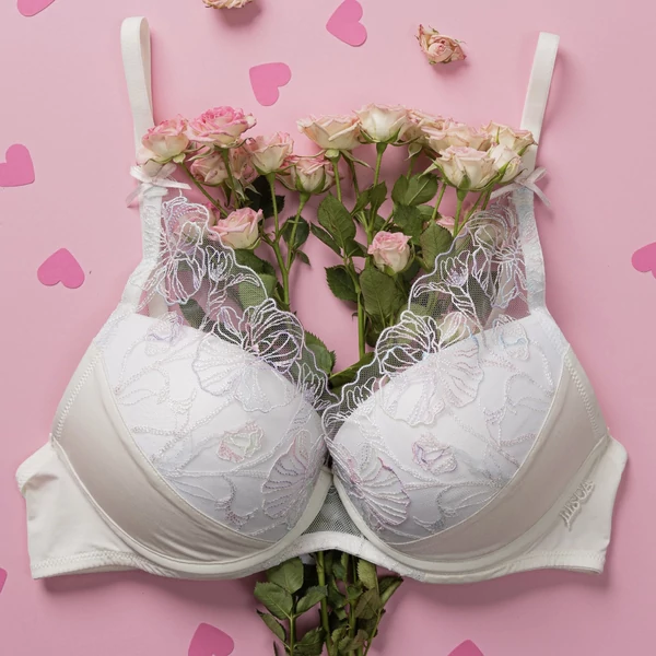 Lisca Liv push up melltartó - ekrü