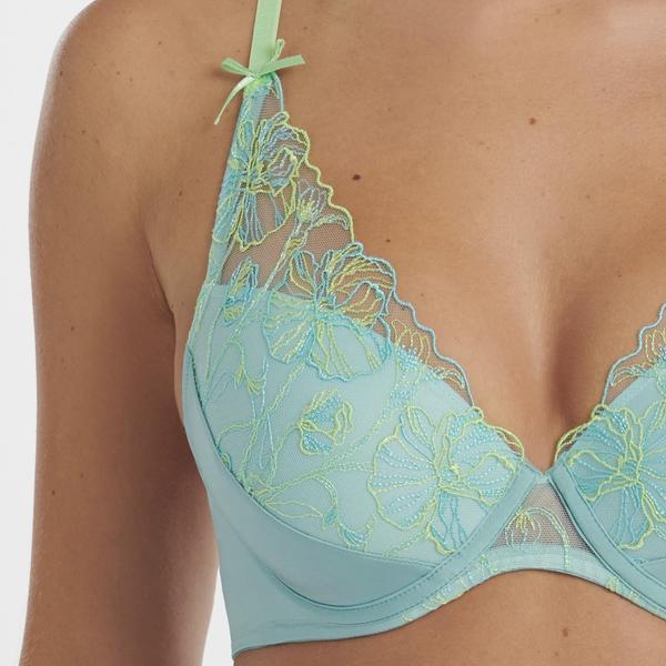 Lisca Liv push up melltartó - Porcelánkék