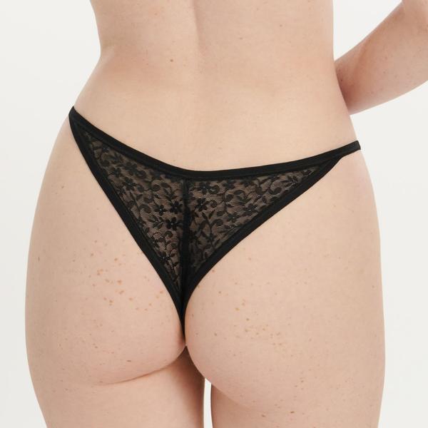 Lisca Cheek Smooth braziltanga - fekete