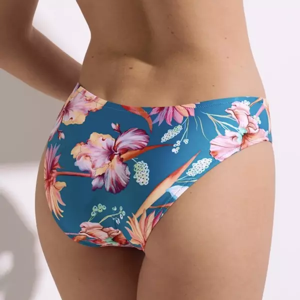 Lisca Rimini bikini - kék virágos