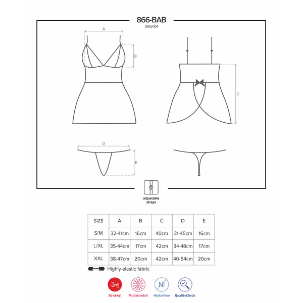 Obsessive 866 Babydoll