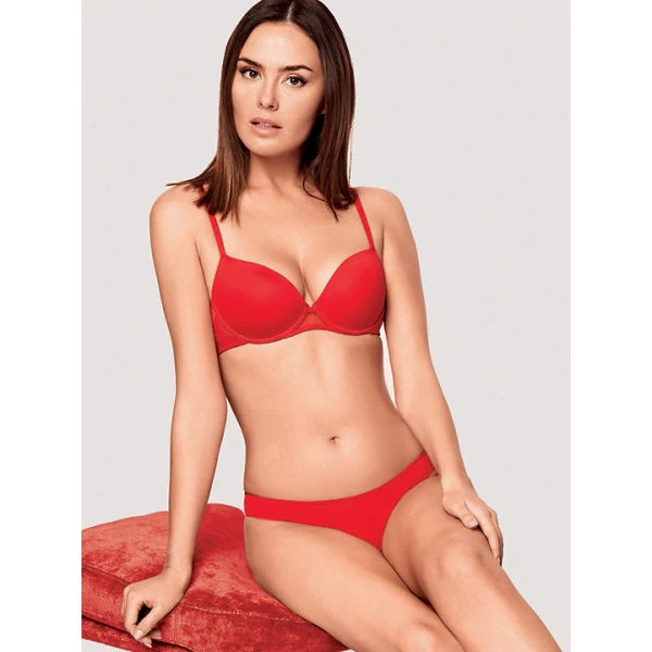 Lormar Extra push up fehérnemű szett - piros
