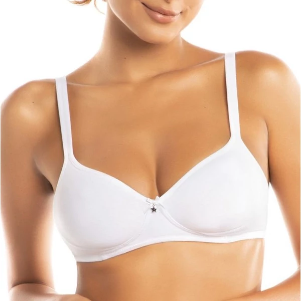 Sielei Natural Cotton merevítő nélküli melltartó