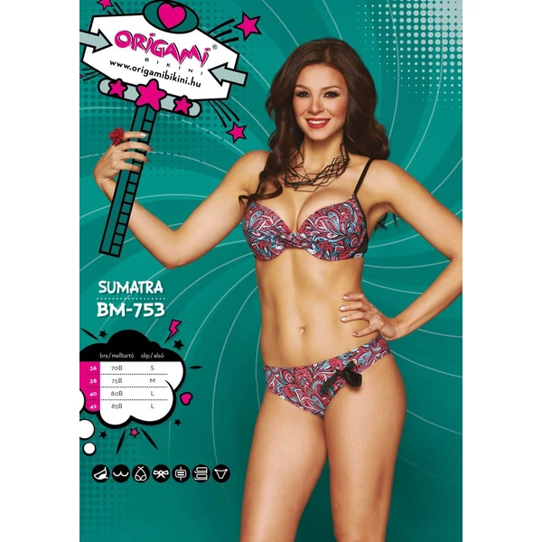 Origami Sumatra push up bikini