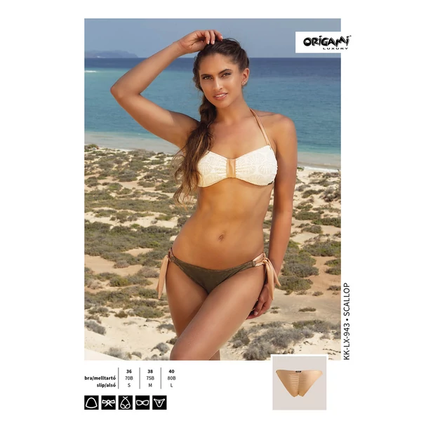 Origami Bikini Scallop KK-LX-943