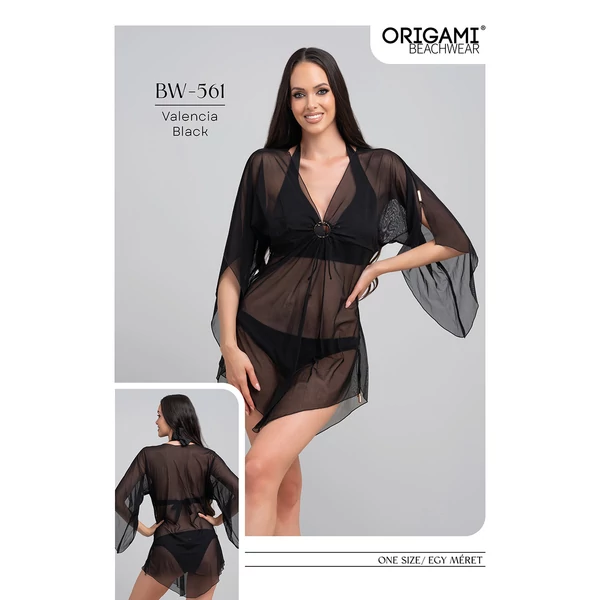 Origami Bikini 25 Valencia Black strandruha