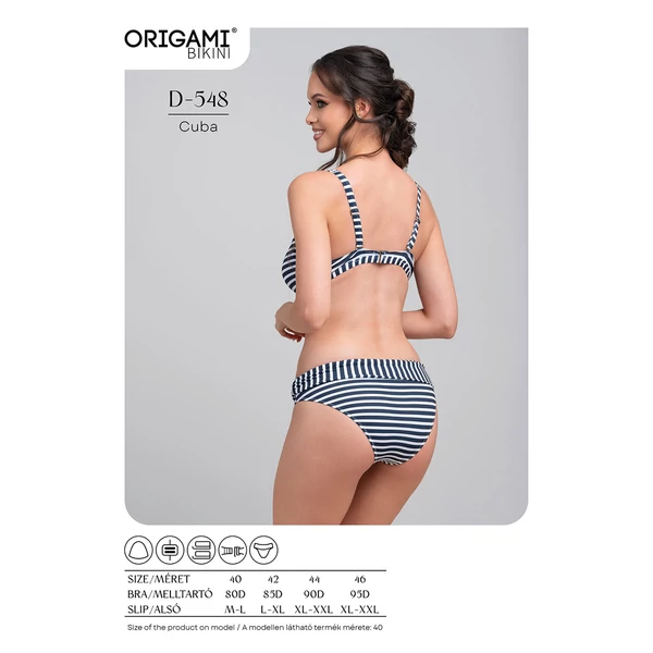 Origami Bikini 25 Cuba nagy háromszög