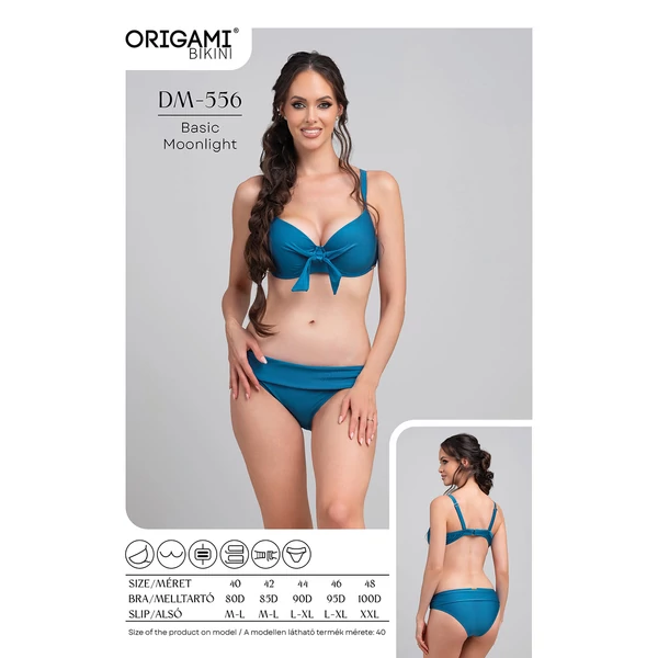 Origami Bikini 25 Basic Moonlight melltartó fazon
