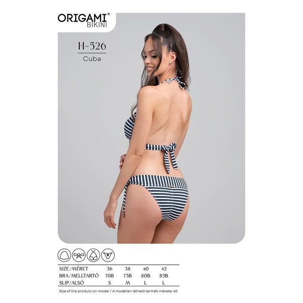 Origami Bikini 25 Cuba háromszög bikini