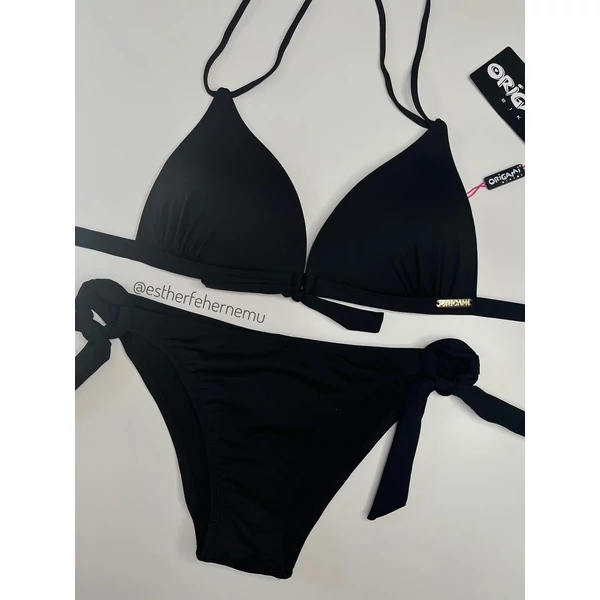 Origami Bikini 25 Basic Black háromszög
