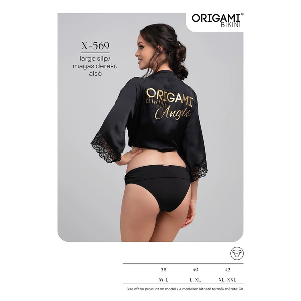 Origami Bikini 25 visszahajtós bikinialsó