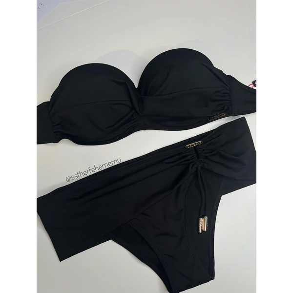 Origami Bikini 25 Basic Black Bandeau