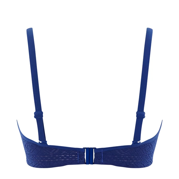 Panache Anya horgolt bandeau bikinifelső - királykék