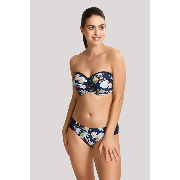 Panache Florentine bandeau bikinifelső - Navy Floral