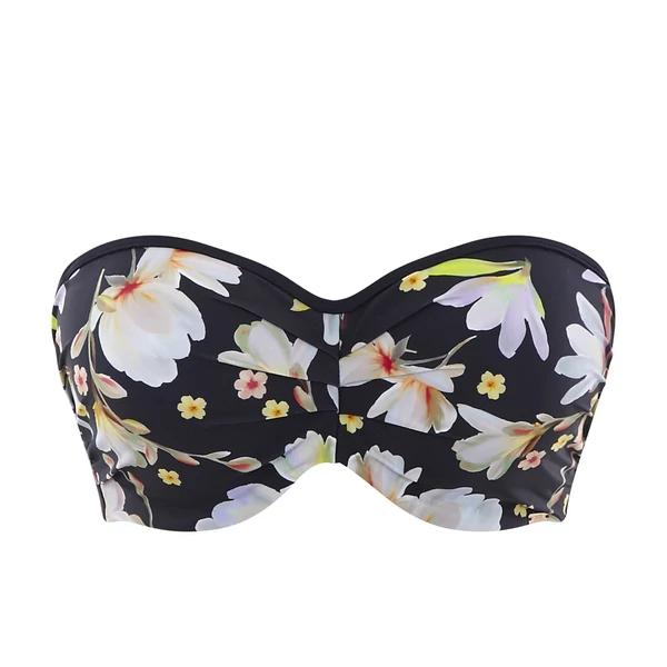 Panache Florentine bandeau bikinifelső - Navy Floral