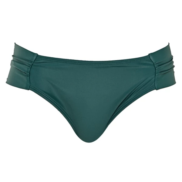 Panache Anya ráncolt oldalú bikinialsó - Forest