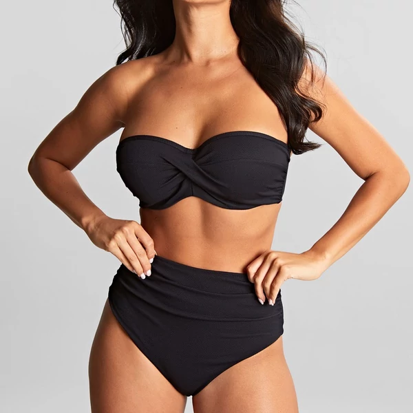 Panache Spirit Ella Bandeau bikinifelső - fekete